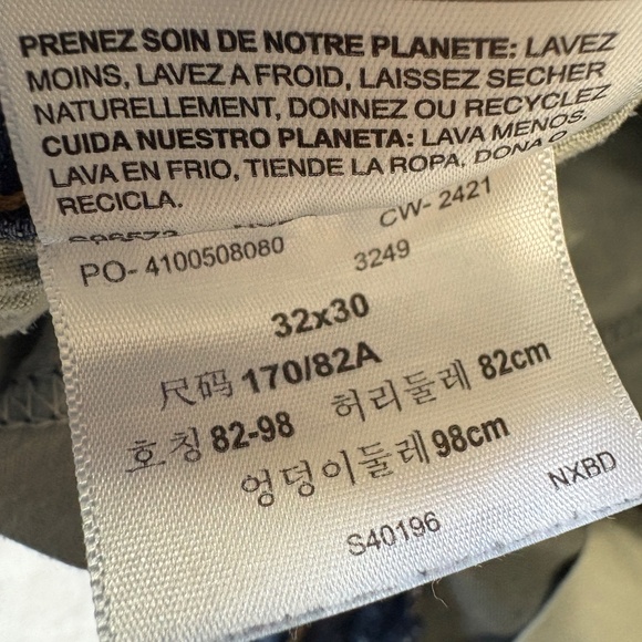 Levi Signature S51 Straight Blue Jeans Mens Size 32 x 30 Denim Pants - Picture 5 of 11